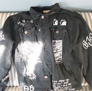 Rue21 black jean jacket